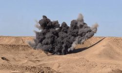 انهدام کنترل‌شده مهمات جنگی در لشکر ۱۶ زرهی قزوین